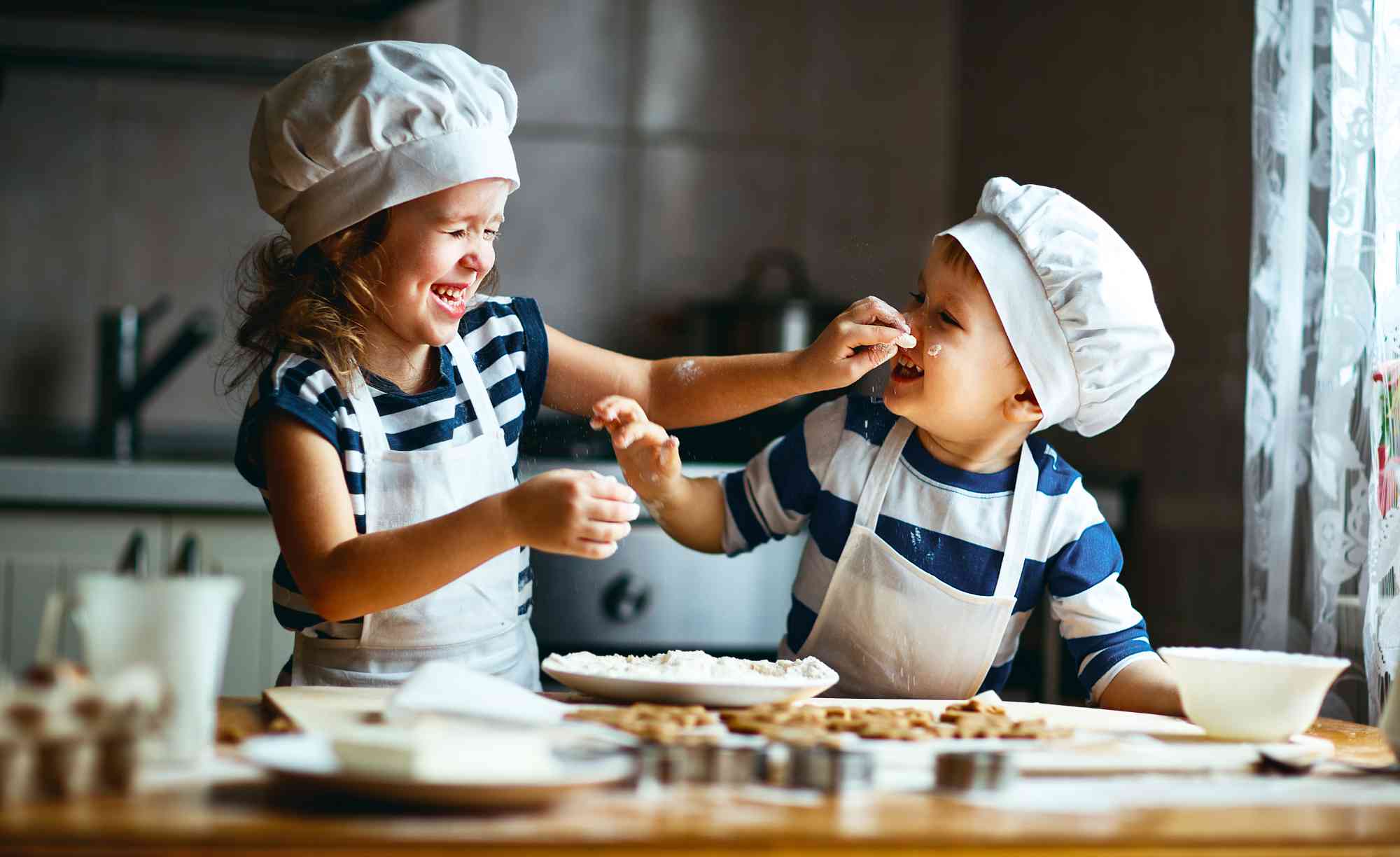 Hobbyköche Kinder Spaß in der Küche